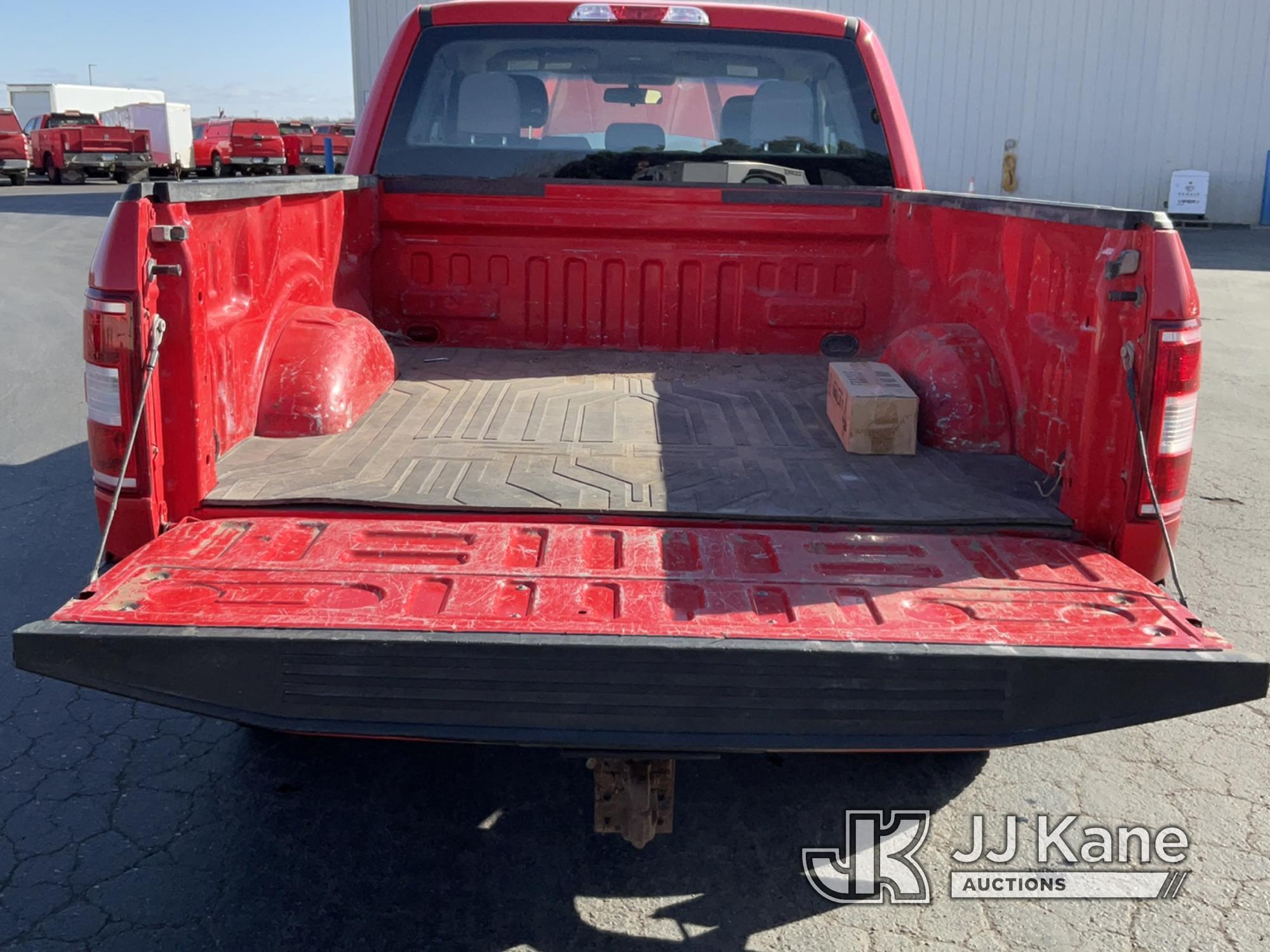 (Maple Lake, MN) 2018 Ford F150 4x4 Extended-Cab Pickup Truck Runs And Moves. Check Engine Light On.