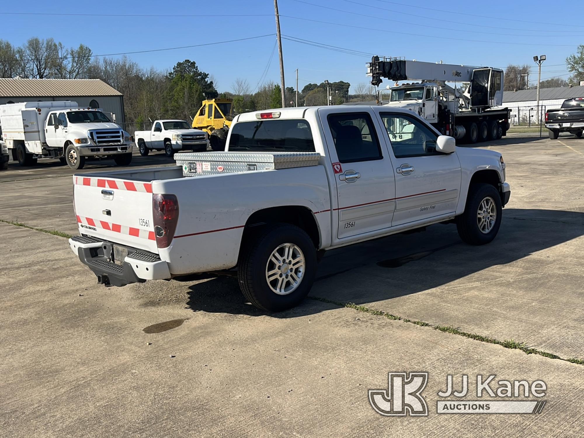 (Conway, AR) 2011 Chevrolet Colorado 4x4 Extended-Cab Pickup Truck Runs & Moves) (Starts With Jump