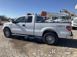 (South Beloit, IL) 2013 Ford F150 4x4 Extended-Cab Pickup Truck Runs & Moves) (Rust Damage, No Rear