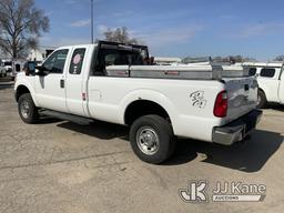 (South Beloit, IL) 2015 Ford F250 4x4 Extended-Cab Pickup Truck Runs, Moves, Body Damage