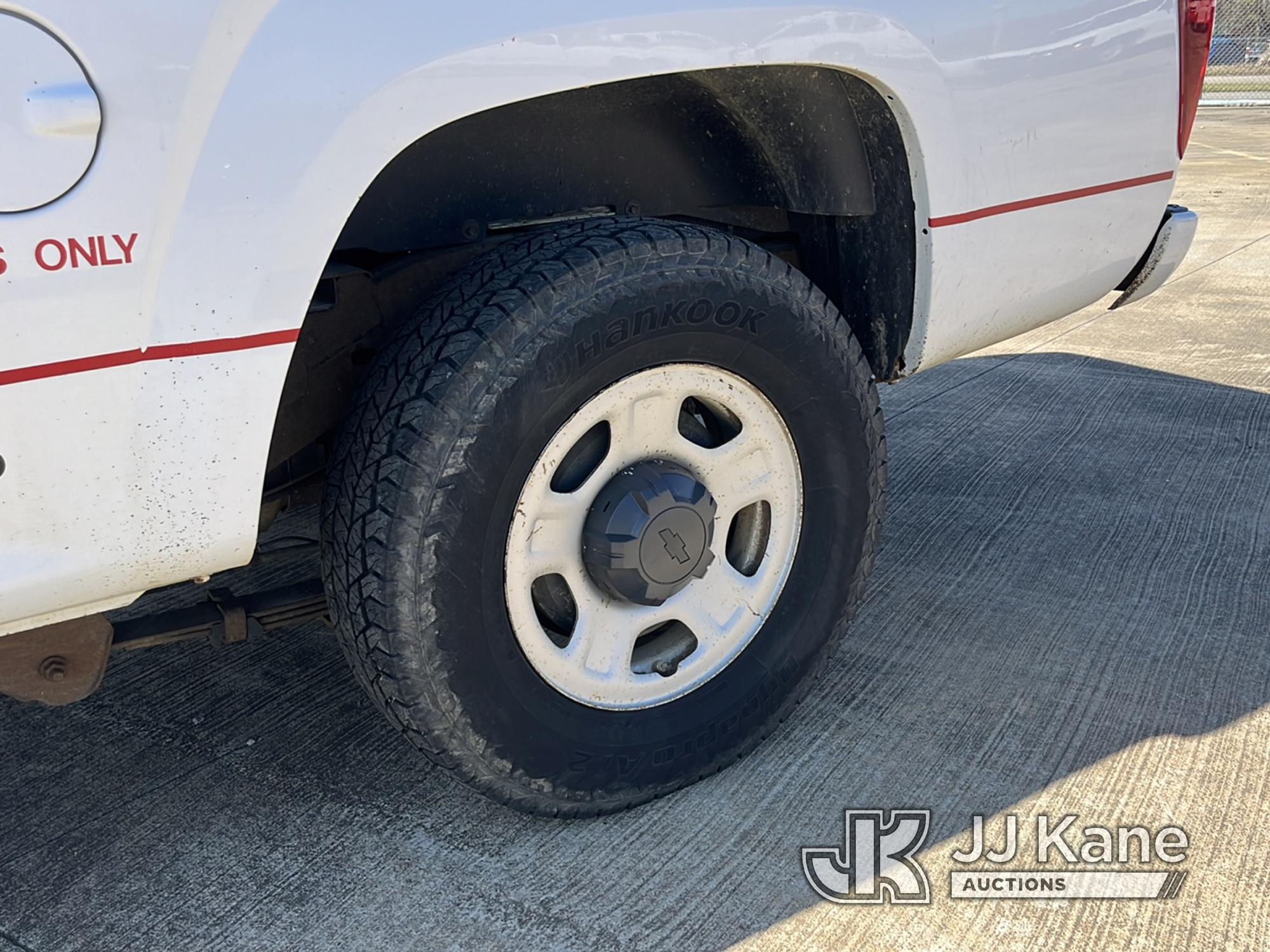 (Conway, AR) 2012 Chevrolet Colorado 4x4 Extended-Cab Pickup Truck Jump to Start, Runs, Moves) (Low