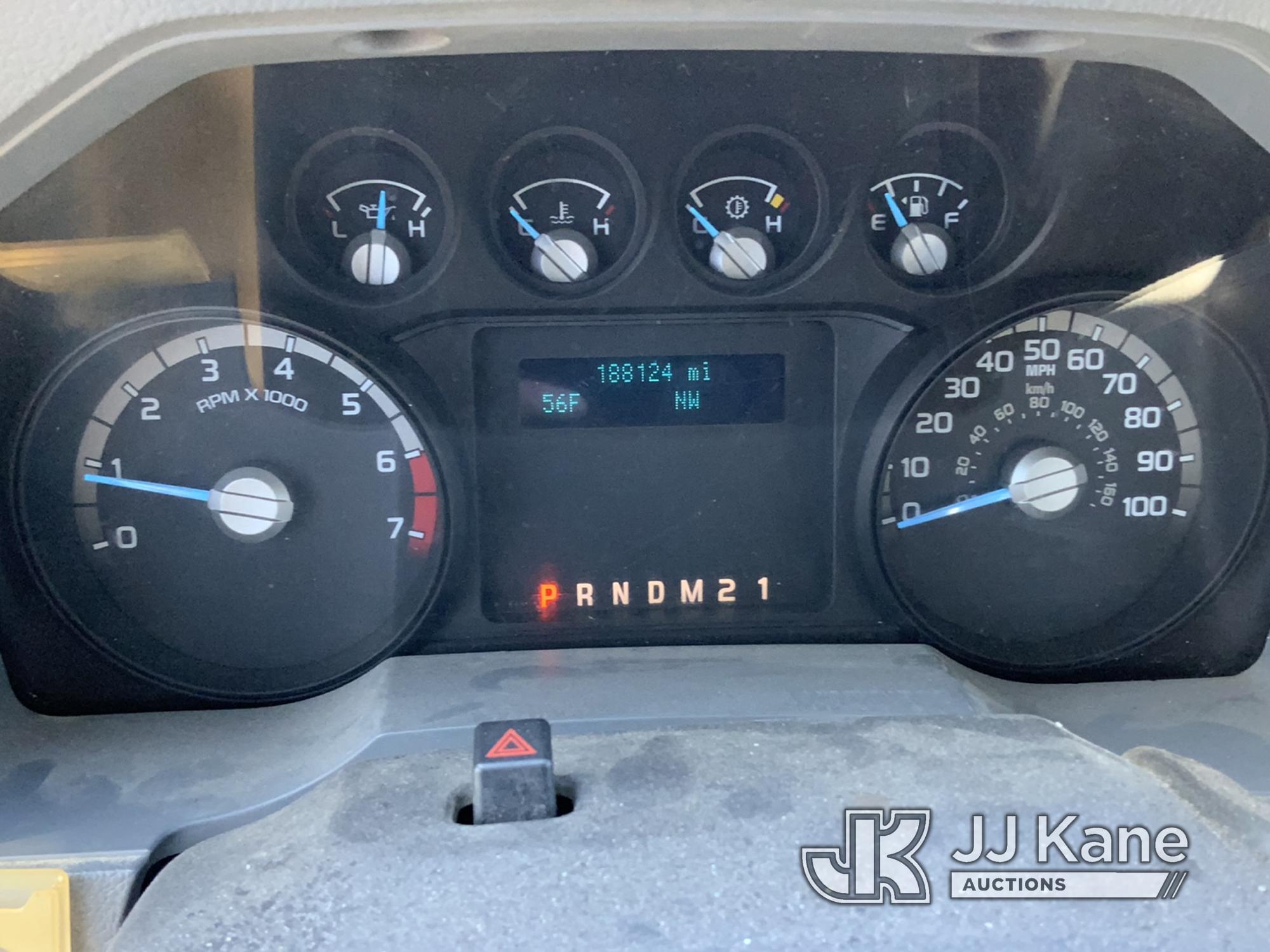 (South Beloit, IL) 2016 Ford F250 4x4 Extended-Cab Pickup Truck, with Go Light, Bulkhead and Weather