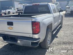 (Saint Joseph, MO) 2016 Chevrolet Silverado 1500 4x4 Crew-Cab Pickup Truck Runs & Moves) (Engine Noi