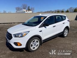 (South Beloit, IL) 2017 Ford Escape 4-Door Sport Utility Vehicle Runs, Moves, Check Engine Light, Ha