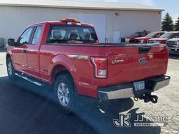 (Maple Lake, MN) 2017 Ford F150 4x4 Extended-Cab Pickup Truck Runs and Moves) (Per Seller: All HWY m