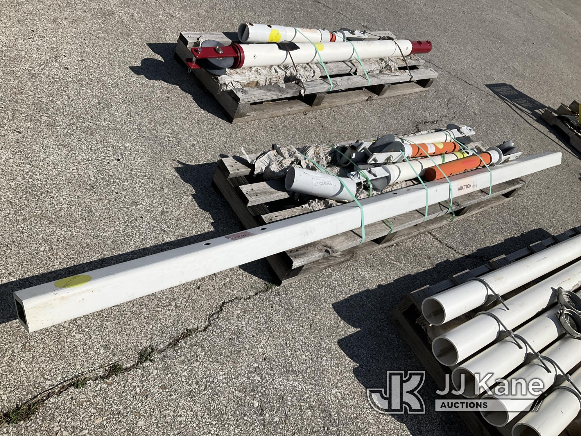 (Kansas City, MO) (3) Skids Of Fiberglass Poles & Tubes NOTE: This unit is being sold AS IS/WHERE IS