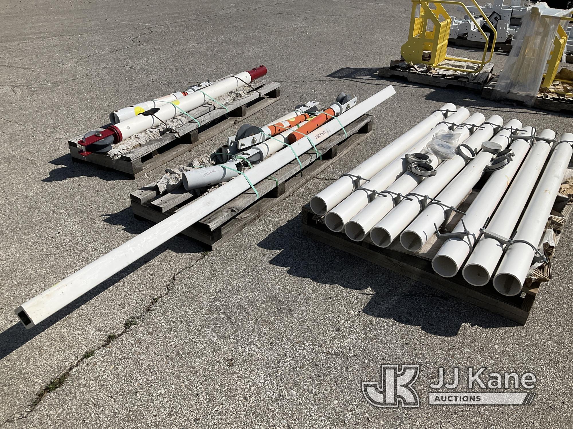 (Kansas City, MO) (3) Skids Of Fiberglass Poles & Tubes NOTE: This unit is being sold AS IS/WHERE IS