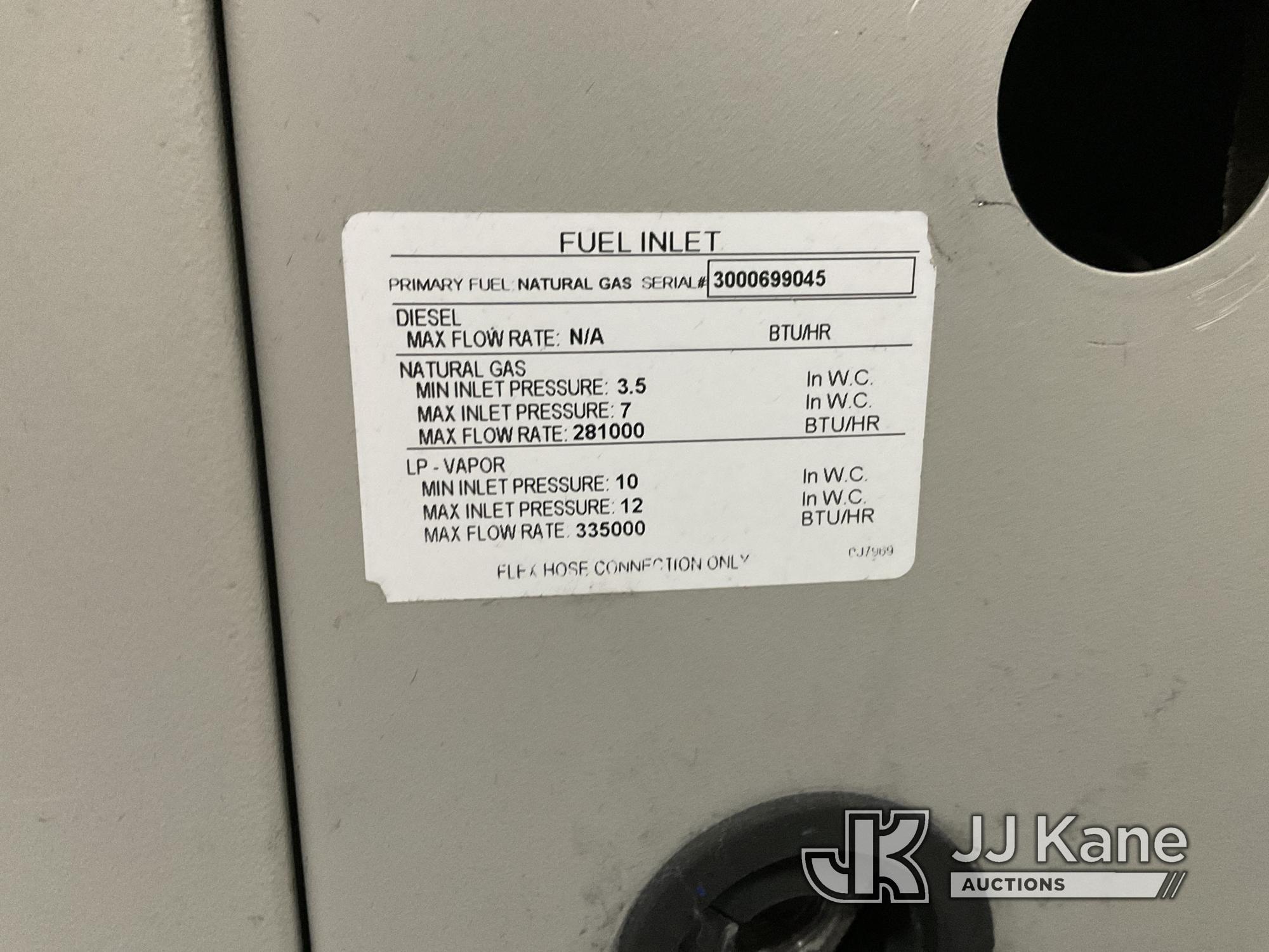 (Houston, TX) Generac Guardian Series 22 KW Generator per seller, runs and operates, has new transfe