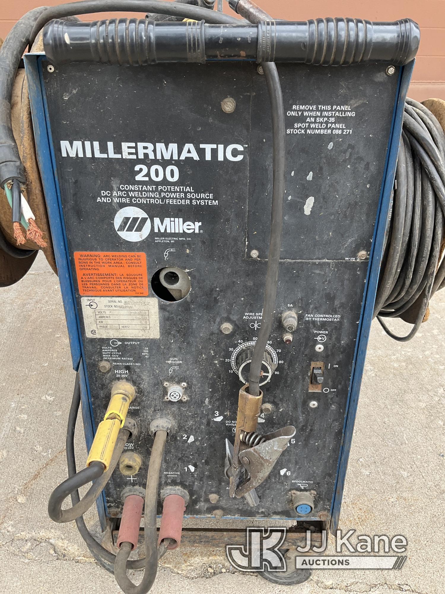 (South Beloit, IL) Miller MILLERMATIC 200 Condition Unknown