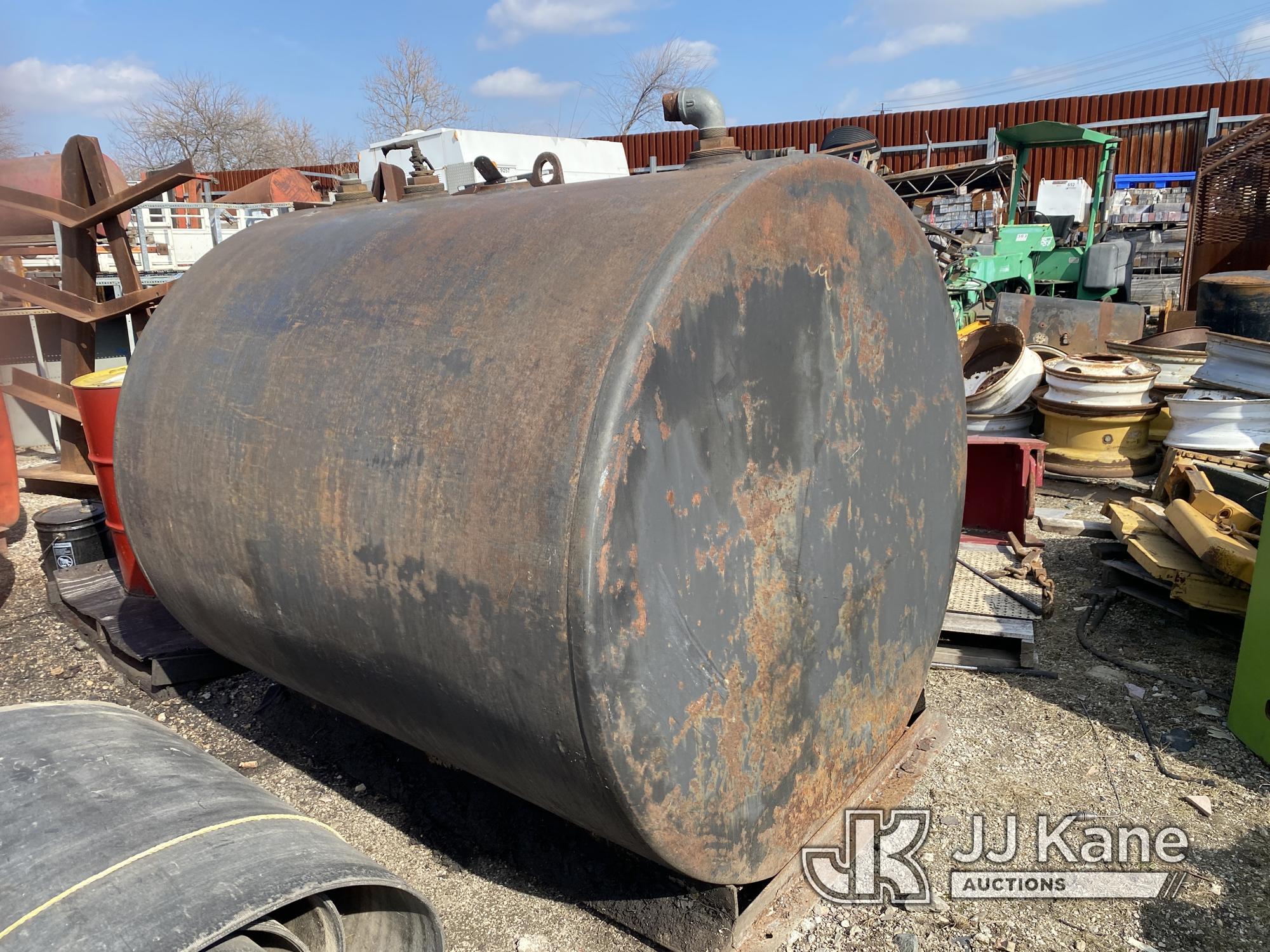 (Harvey, IL) United Laboratories Diesel Tank NOTE: This unit is being sold AS IS/WHERE IS via Timed