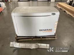 (Houston, TX) Generac Guardian Series 22 KW Generator per seller, runs and operates, has new transfe