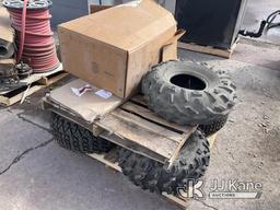 (Kansas City, MO) (5) ATV Tires & Covers NOTE: This unit is being sold AS IS/WHERE IS via Timed Auct