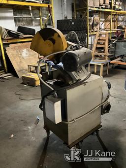 (Harvey, IL) Everett Industries 16 Dry Cutoff Mitering Saw S/N 02-4264 (Untested Condition Unknown )