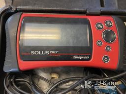 (Kansas City, MO) Solus Pro Snap-On Scanner NOTE: This unit is being sold AS IS/WHERE IS via Timed A