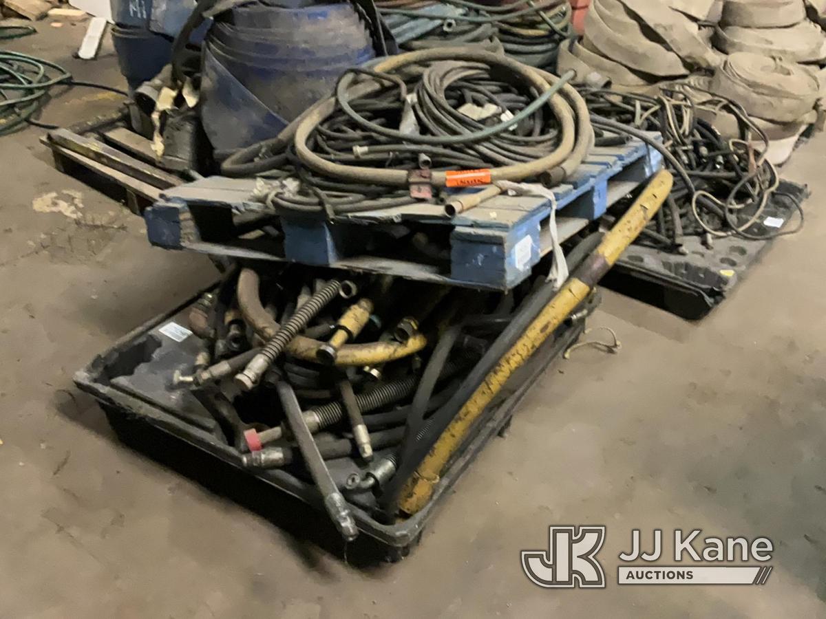 (Harvey, IL) (3) Pallets of Misc Hydraulic Hoses NOTE: This unit is being sold AS IS/WHERE IS via Ti