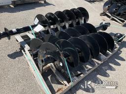 (Kansas City, MO) (3) 18IN Augers NOTE: This unit is being sold AS IS/WHERE IS via Timed Auction and