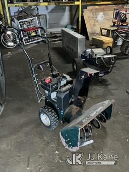 (Harvey, IL) Craftsman 5.0 HP Electric Start Snowblower. 24in Clearing Path. Model 536 886440 S/N 92