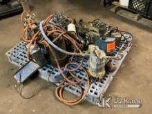 Pallet of Miscellaneous Pumps (Conditions Unknown ) NOTE: This unit is being sold AS IS/WHERE IS via