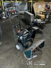 Craftsman 5.0 HP Electric Start Snowblower. 24in Clearing Path. Model 536 886440 S/N 924012867. (Sta