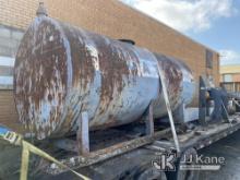 1200 Gallon Bulk Tank NOTE: This unit is being sold AS IS/WHERE IS via Timed Auction and is located 