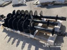(3) 18IN Augers NOTE: This unit is being sold AS IS/WHERE IS via Timed Auction and is located in Kan