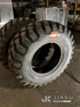 (2) Unused Firestone Super Rock Grip W.B. 17.5-25 Tires NOTE: This unit is being sold AS IS/WHERE IS