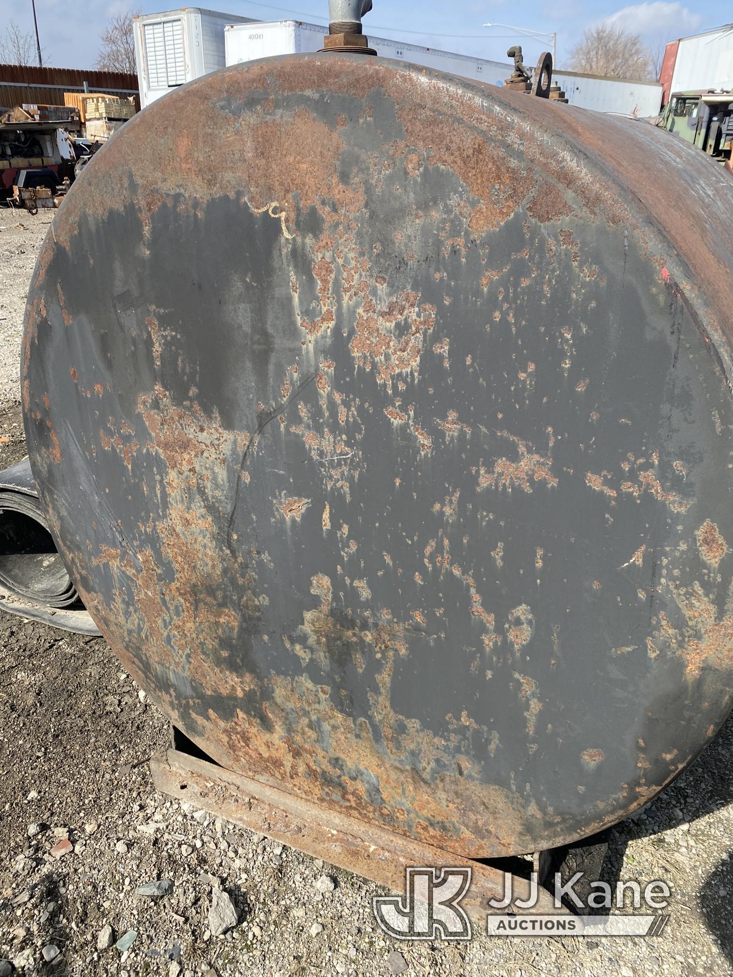 (Harvey, IL) United Laboratories Diesel Tank NOTE: This unit is being sold AS IS/WHERE IS via Timed