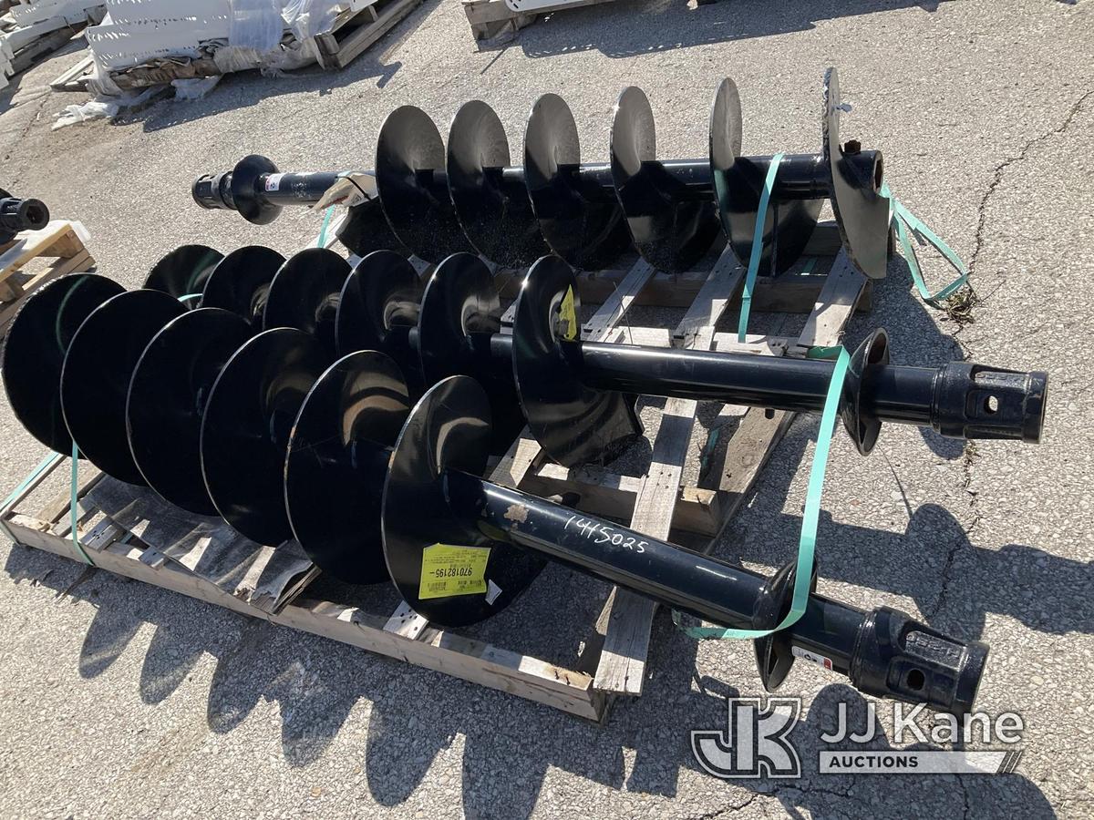 (Kansas City, MO) (3) 18IN Augers NOTE: This unit is being sold AS IS/WHERE IS via Timed Auction and