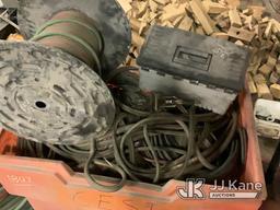 (Harvey, IL) Bin of Misc Hoses and Regulators (Condition Unknown ) NOTE: This unit is being sold AS