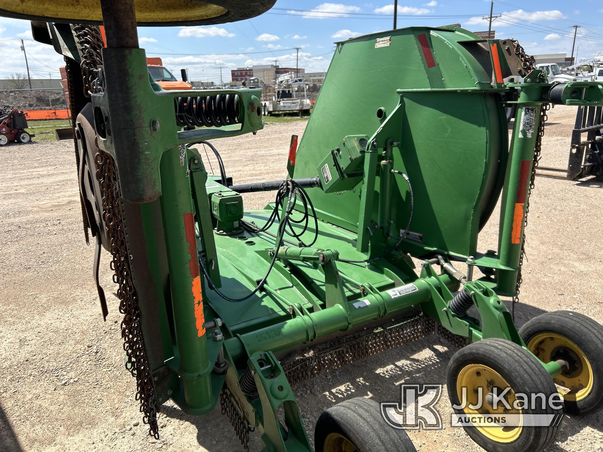 (Waxahachie, TX) 2015 John Deere HX15 Batwing Mower Attachment, City of Plano Owned Fair Condition