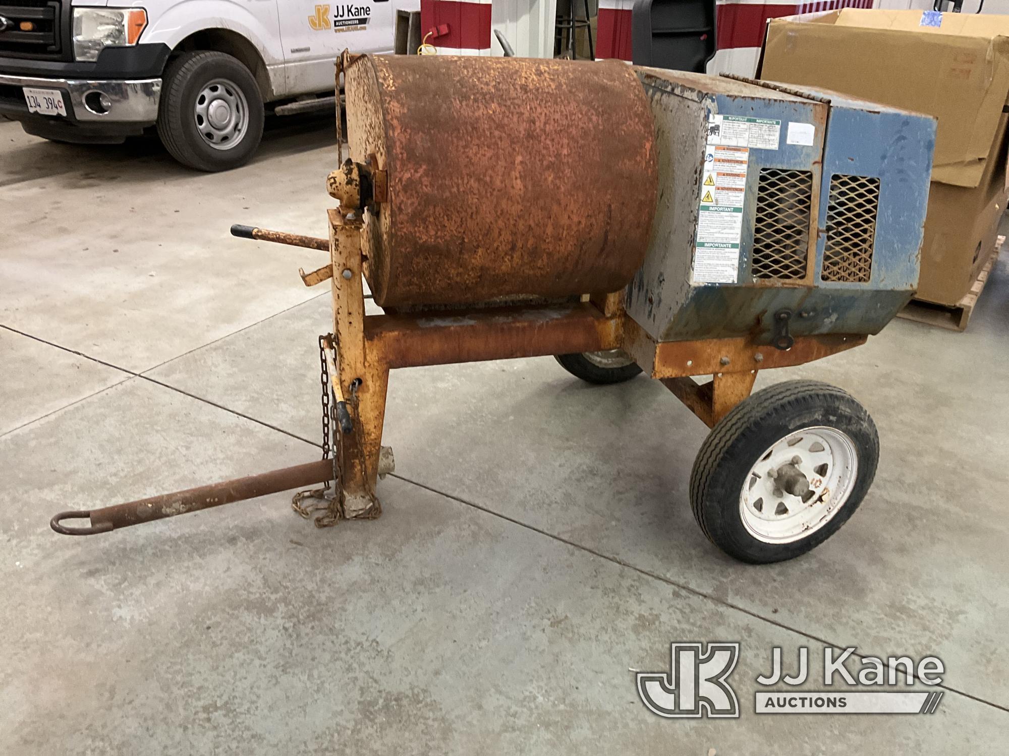 (South Beloit, IL) Portable Concrete Mixer (No Title) (Cranks Does Not Start Condition Unknown) NOTE