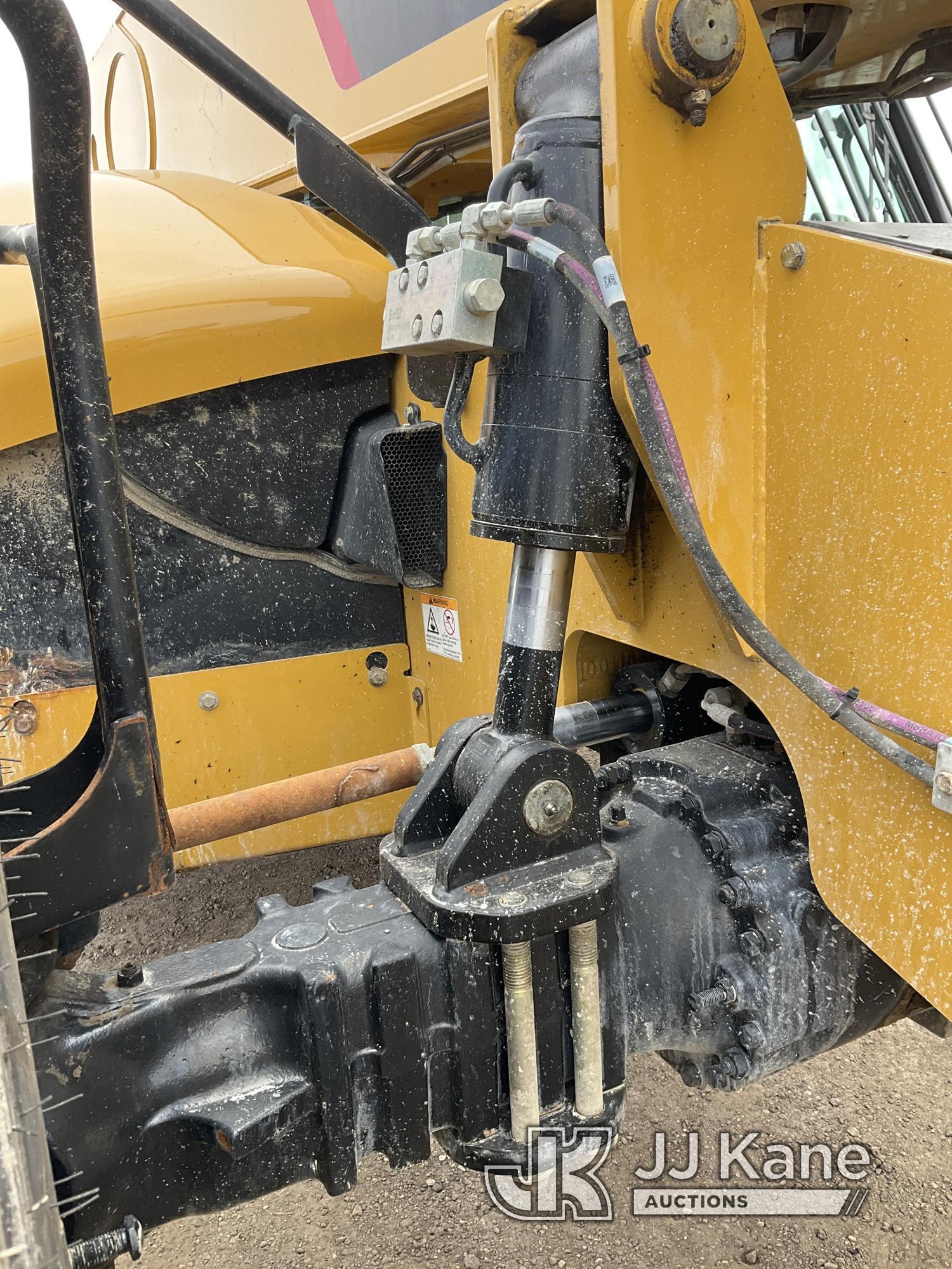 (South Beloit, IL) 2015 Caterpillar TL1255D 12,000lb. Rough Terrain Telescopic Boom Forklift Runs, M