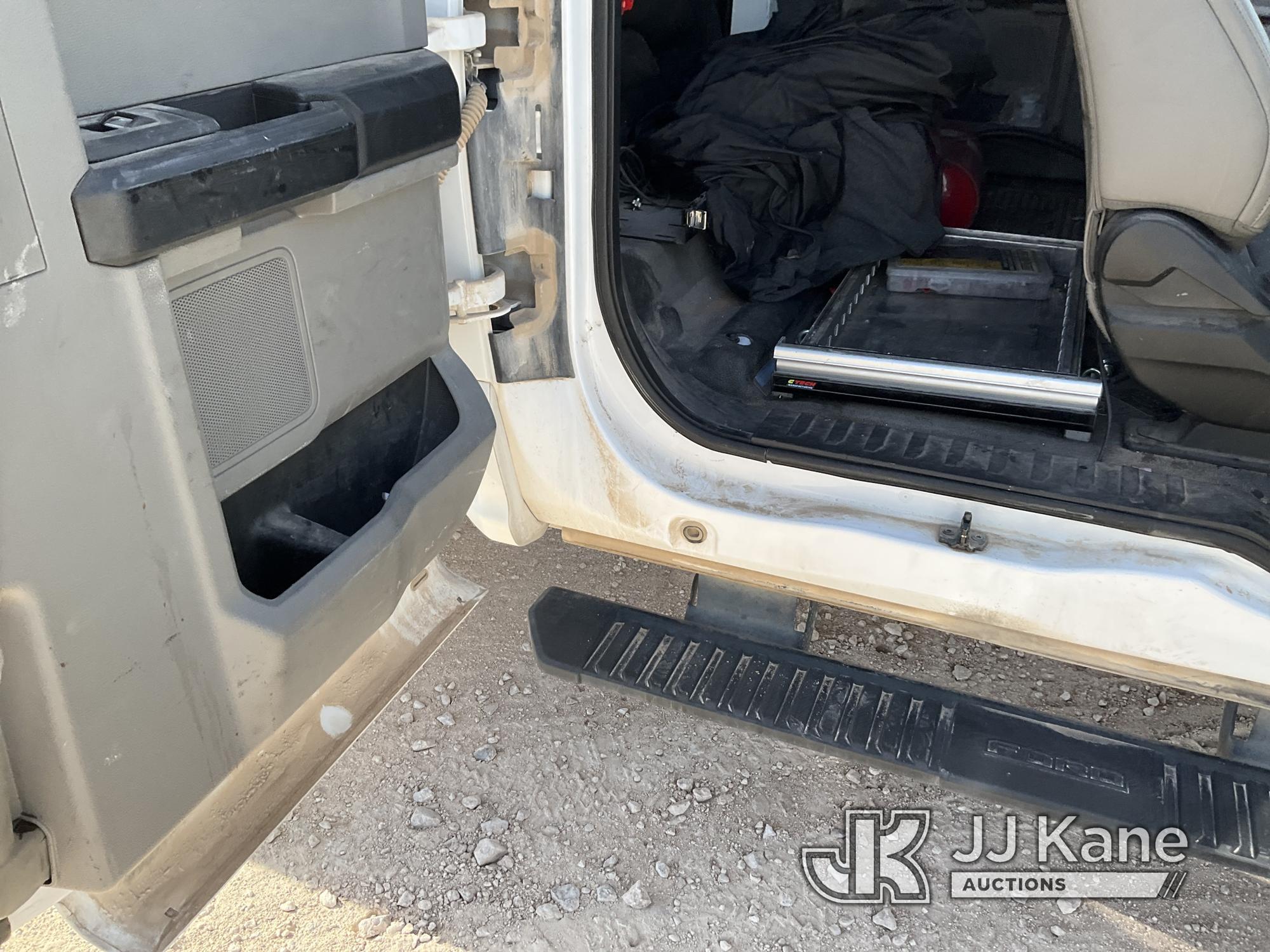 (Odessa, TX) 2019 Ford F550 Extended-Cab Mechanics Service Truck Runs & Moves) (Jump to Start, PTO E