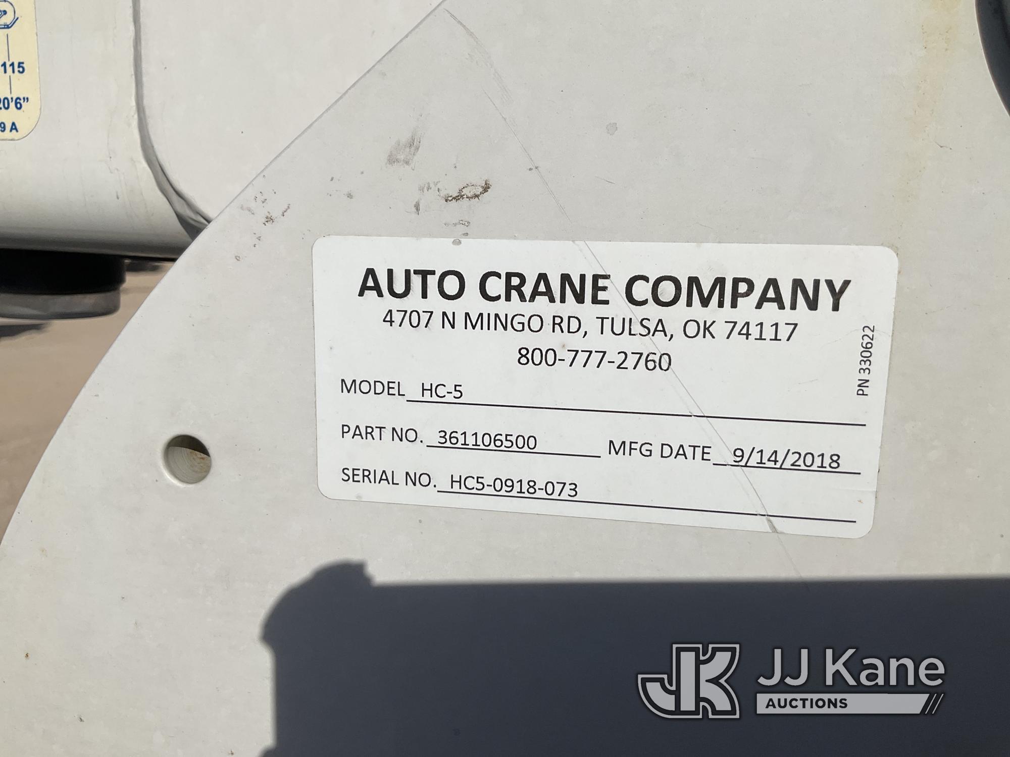 (Odessa, TX) 2019 Ford F550 Extended-Cab Mechanics Service Truck Runs & Moves) (Crane Condition Unkn