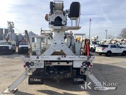 (South Beloit, IL) Altec DC47B-TR, Digger Derrick mounted on 2020 International HV507 4X4 Utility Tr