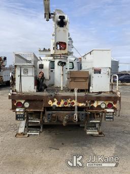 (South Beloit, IL) Altec TA60, Articulating & Telescopic Material Handling Bucket Truck rear mounted