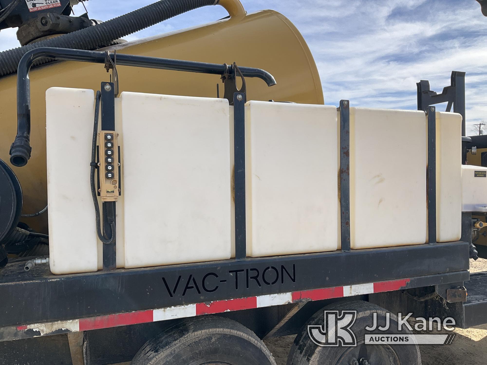 (South Beloit, IL) 2019 Vac-Tron Equipment T/A Vacuum Trailer Runs, Operates) ( Boom Remote Broken i