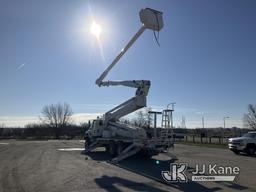 (Kansas City, MO) Altec AM900-E100, Double-Elevator Bucket Truck rear mounted on 2011 International