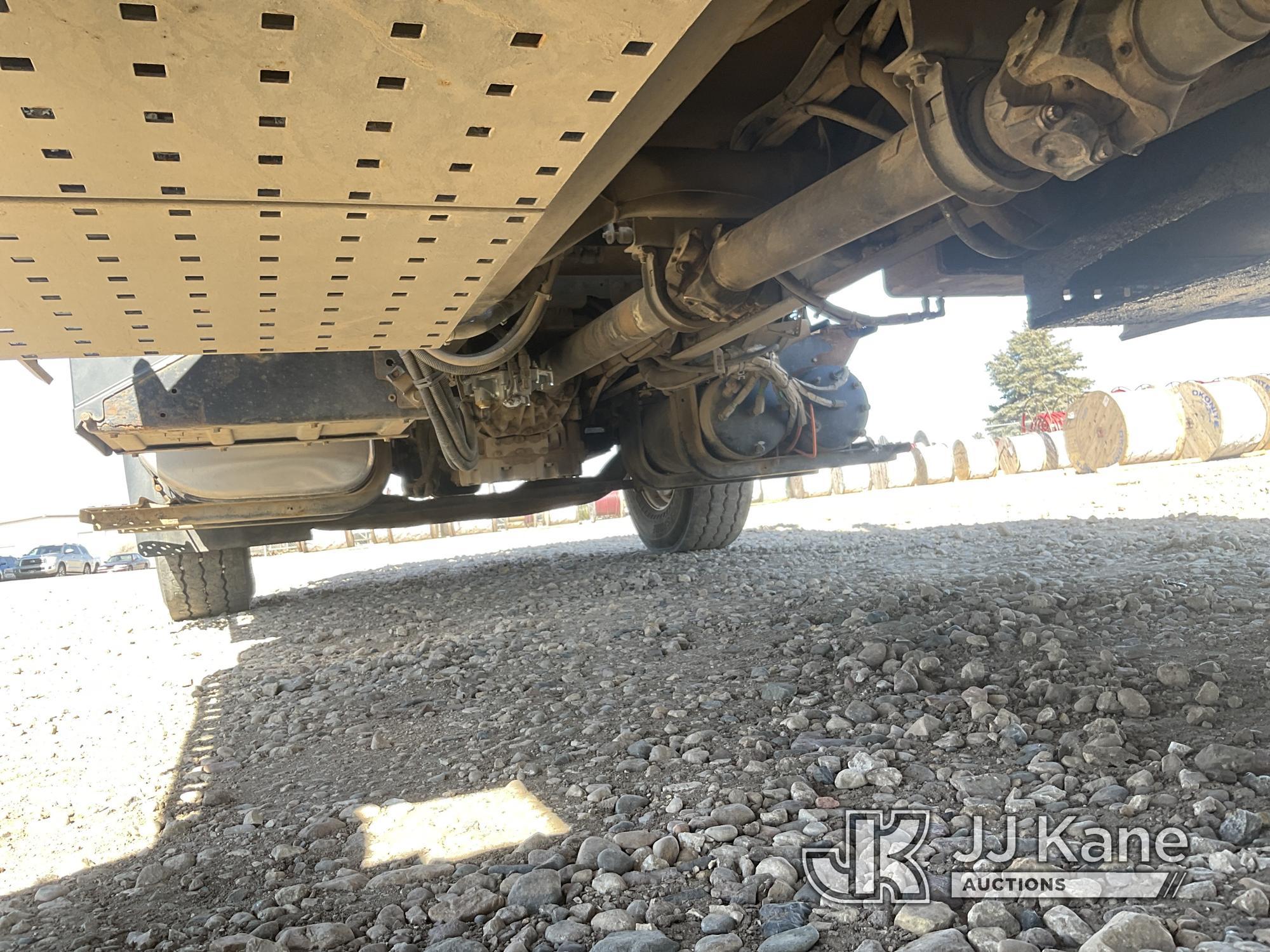 (Spencer, IA) Altec AM55E, Over-Center Material Handling Bucket rear mounted on 2010 International 7