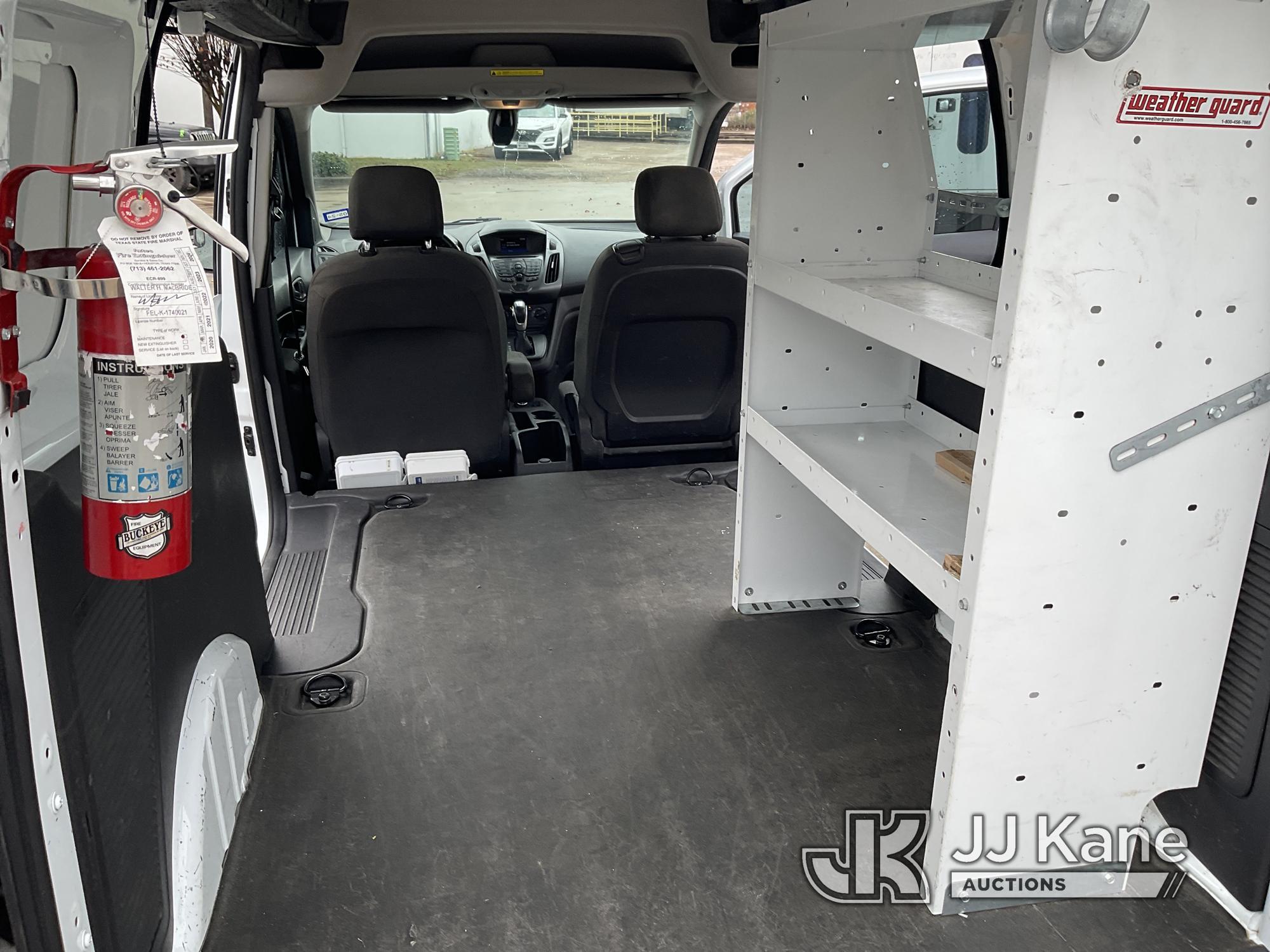 (Houston, TX) 2017 Ford Transit Connect Cargo Van Runs & Moves