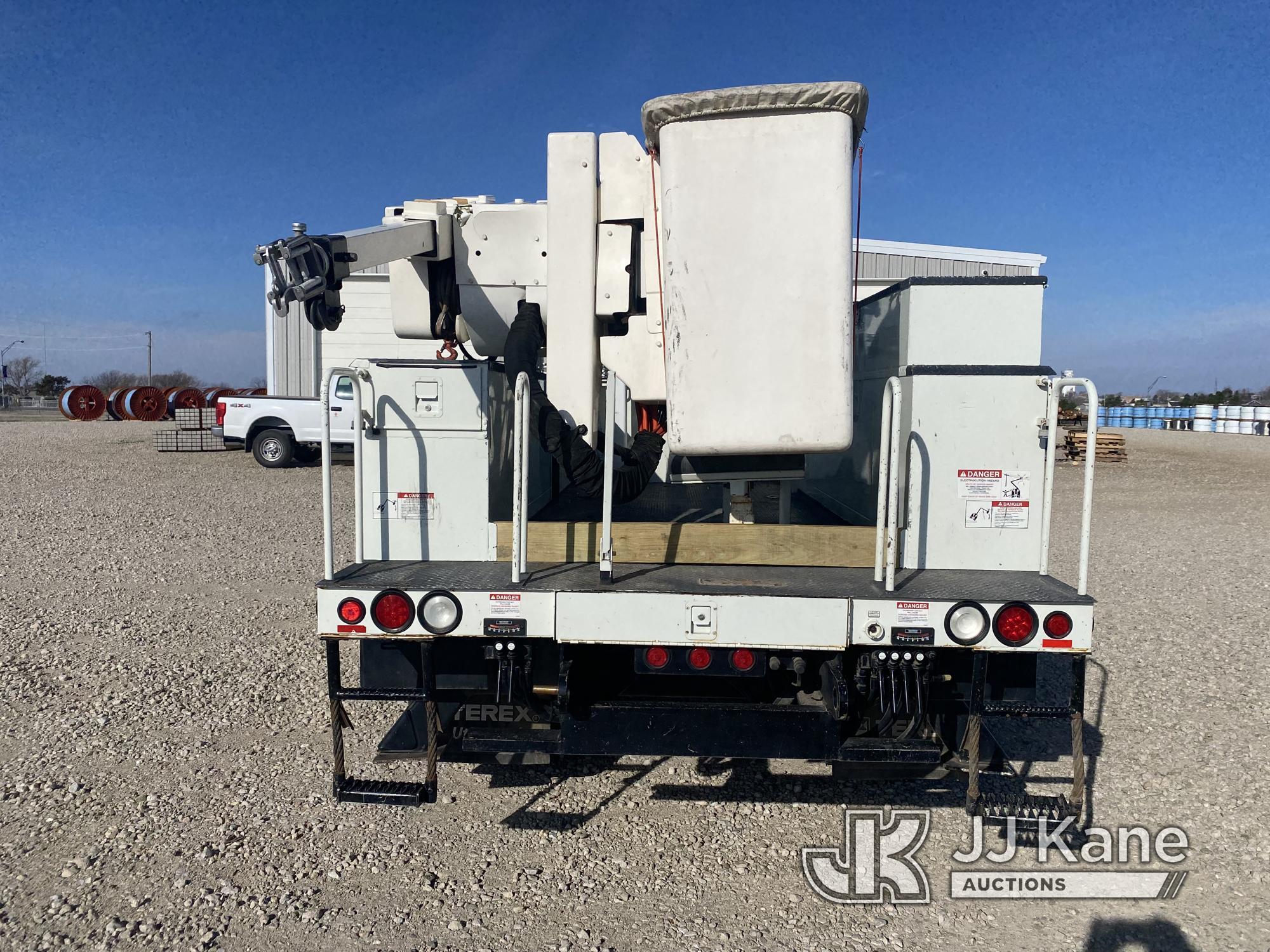 (Wakeeney, KS) Terex/Telelect Hi-Ranger TL50, Articulating & Telescopic Material Handling Bucket Tru