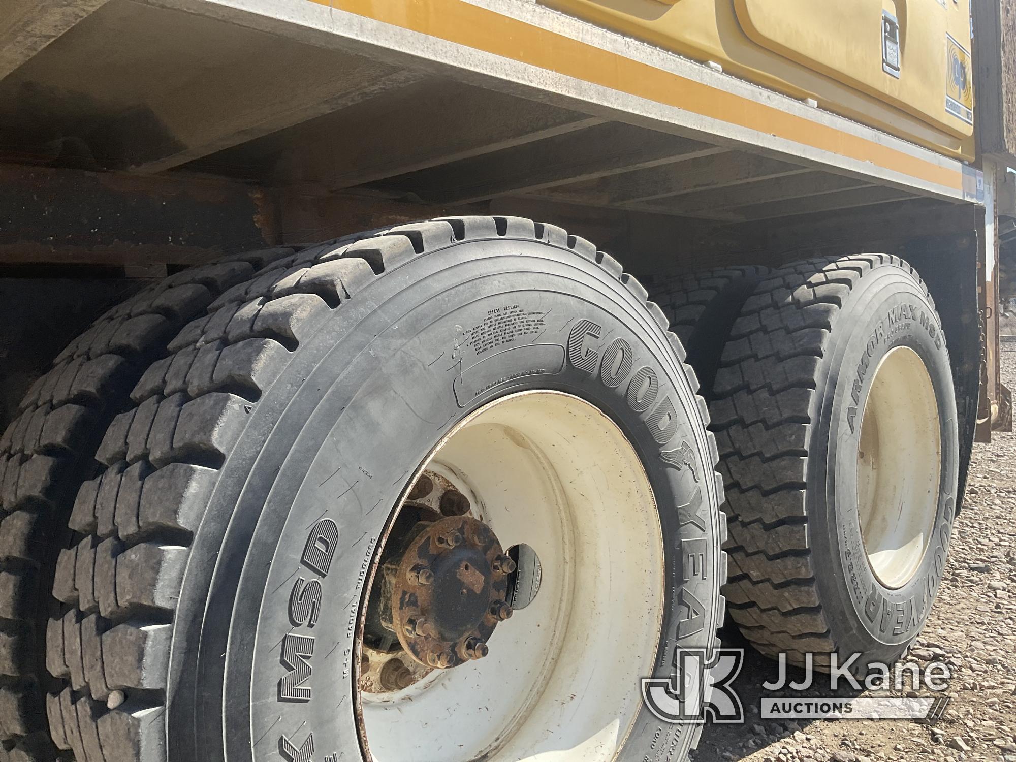 (Spencer, IA) Altec AM55E, Over-Center Material Handling Bucket rear mounted on 2010 International 7