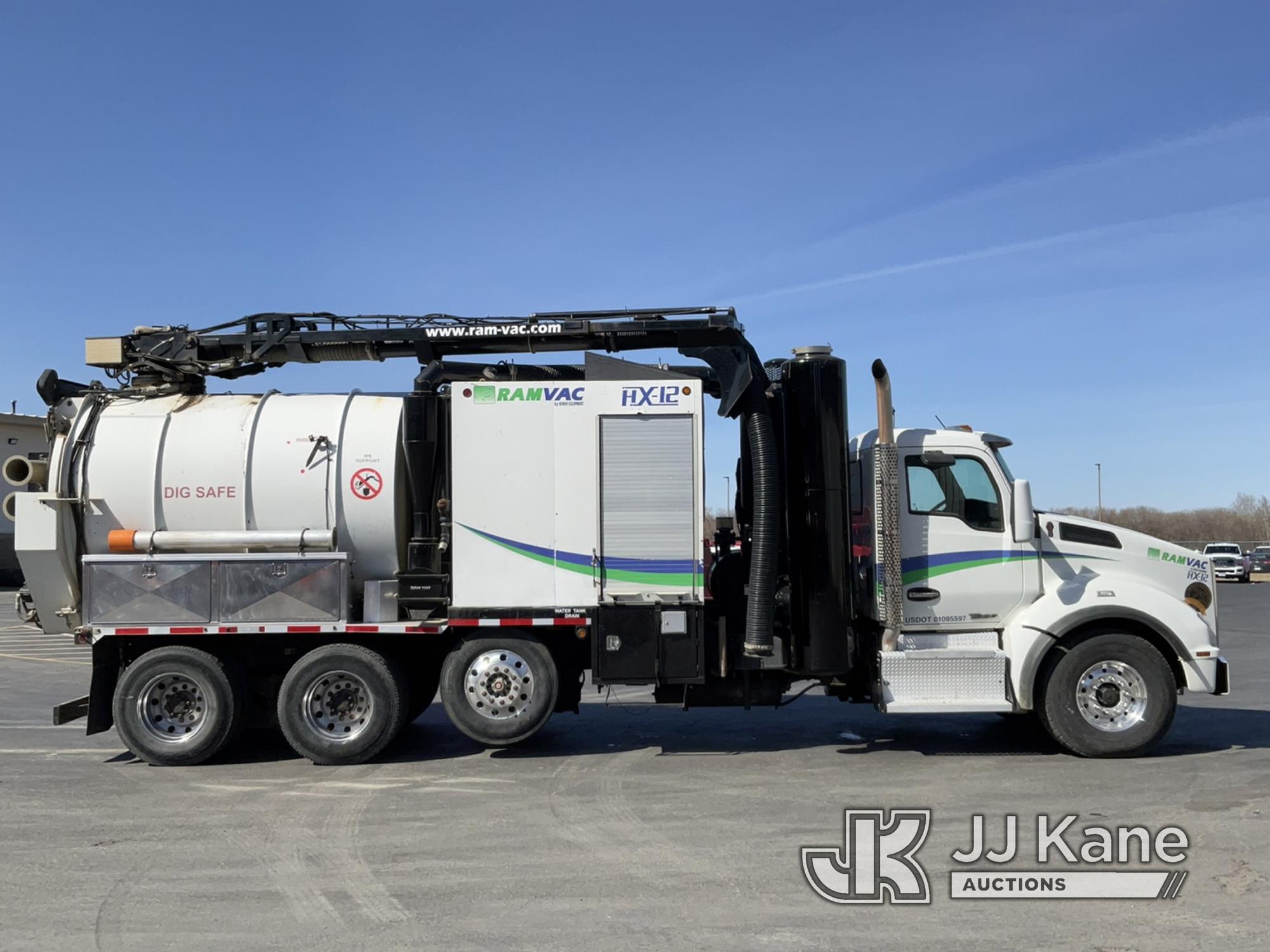 (Maple Lake, MN) RamVac HX-12, Vacuum Excavation System mounted on 2016 Kenworth T880 Vacuum Excavat