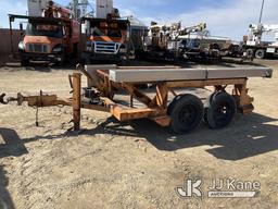 (South Beloit, IL) 1995 Homemade Tilt-Top Tagalong Equipment Trailer Power Tilt Gets Power Does Not