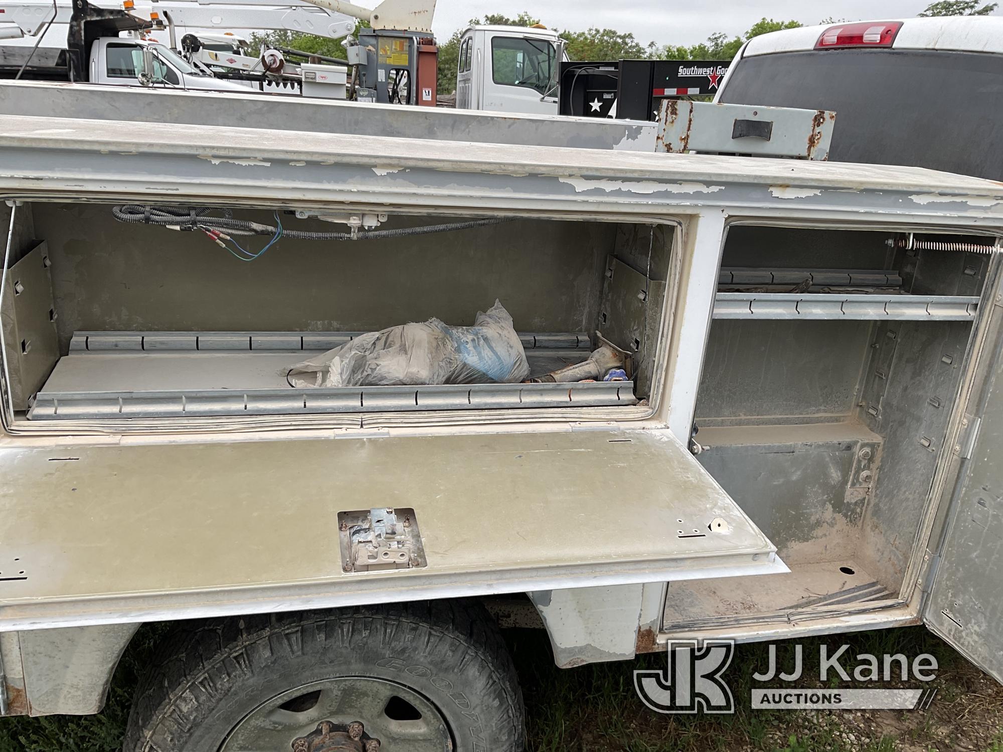 (San Antonio, TX) 2014 RAM 2500 4x4 Crew-Cab Service Truck Not Running, Condition Unknown) (Key Miss