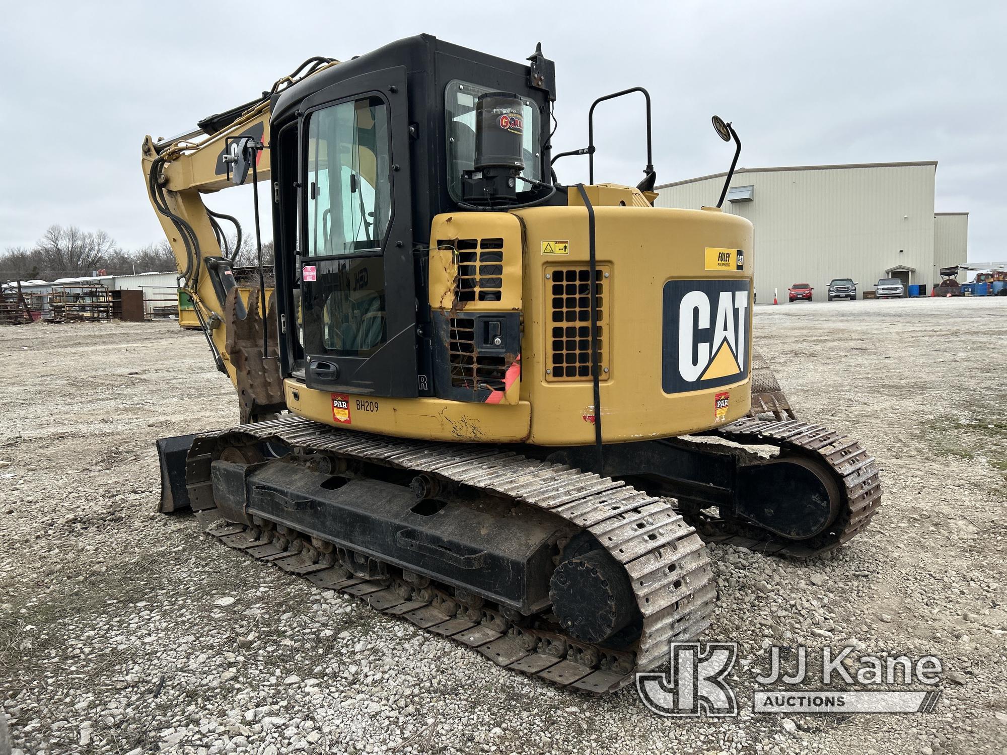 (Kansas City, MO) 2012 Caterpillar 314D LCR Hydraulic Excavator Runs & Operates) (Jump to Start, mis