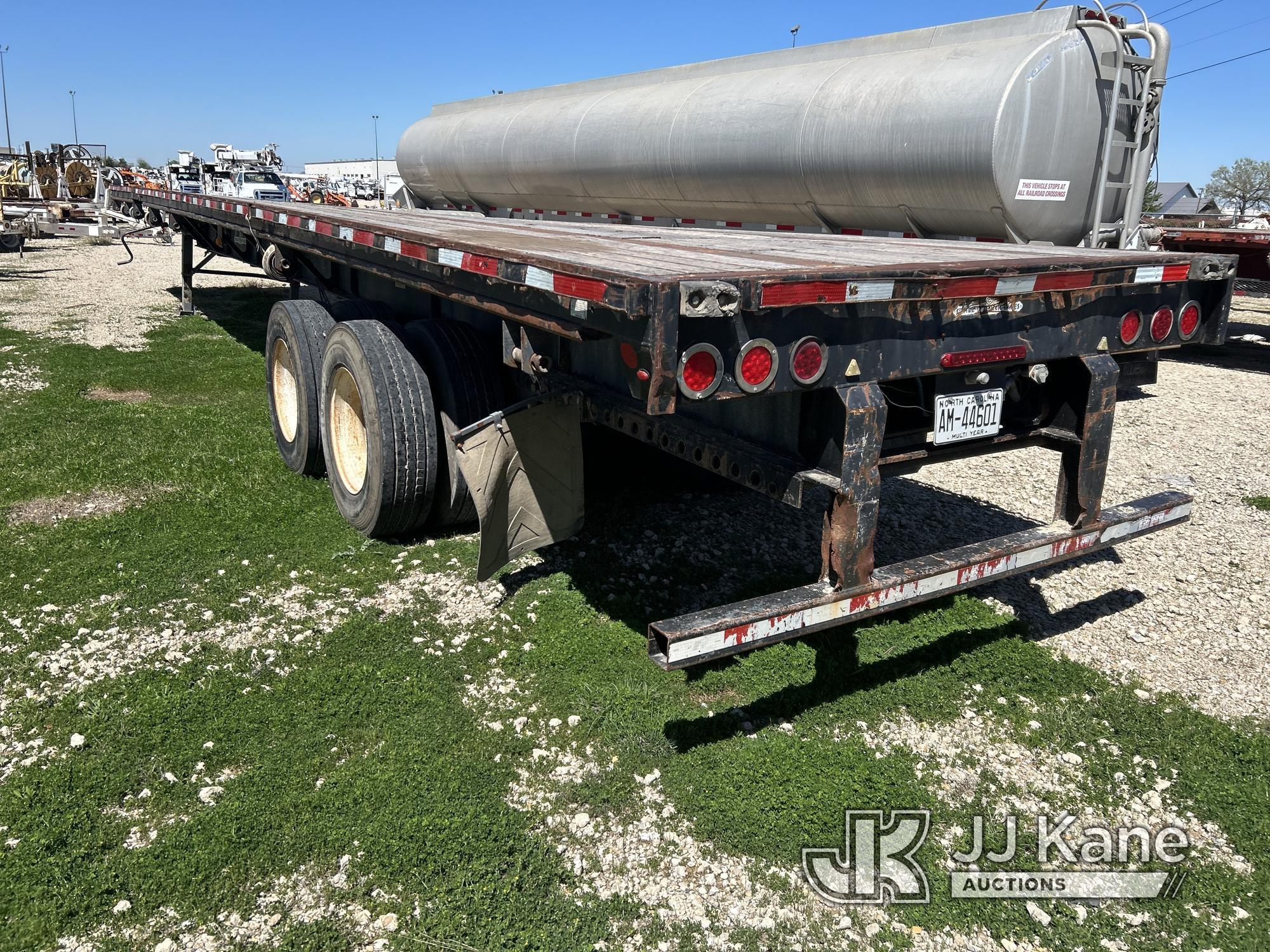 (Waxahachie, TX) 2008 Fontaine Trailer Co T/A High Flatbed Trailer Fair Condition