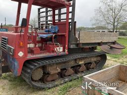 (Alvin, TX) IHI All-Terrain Track Machine No Title) (Runs, Moves & Operates) (Jump to Start, Exhaust