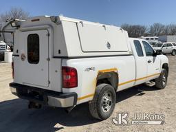 (Des Moines, IA) 2012 Chevrolet Silverado 2500HD 4x4 Extended-Cab Pickup Truck Runs & Moves) (Rust D