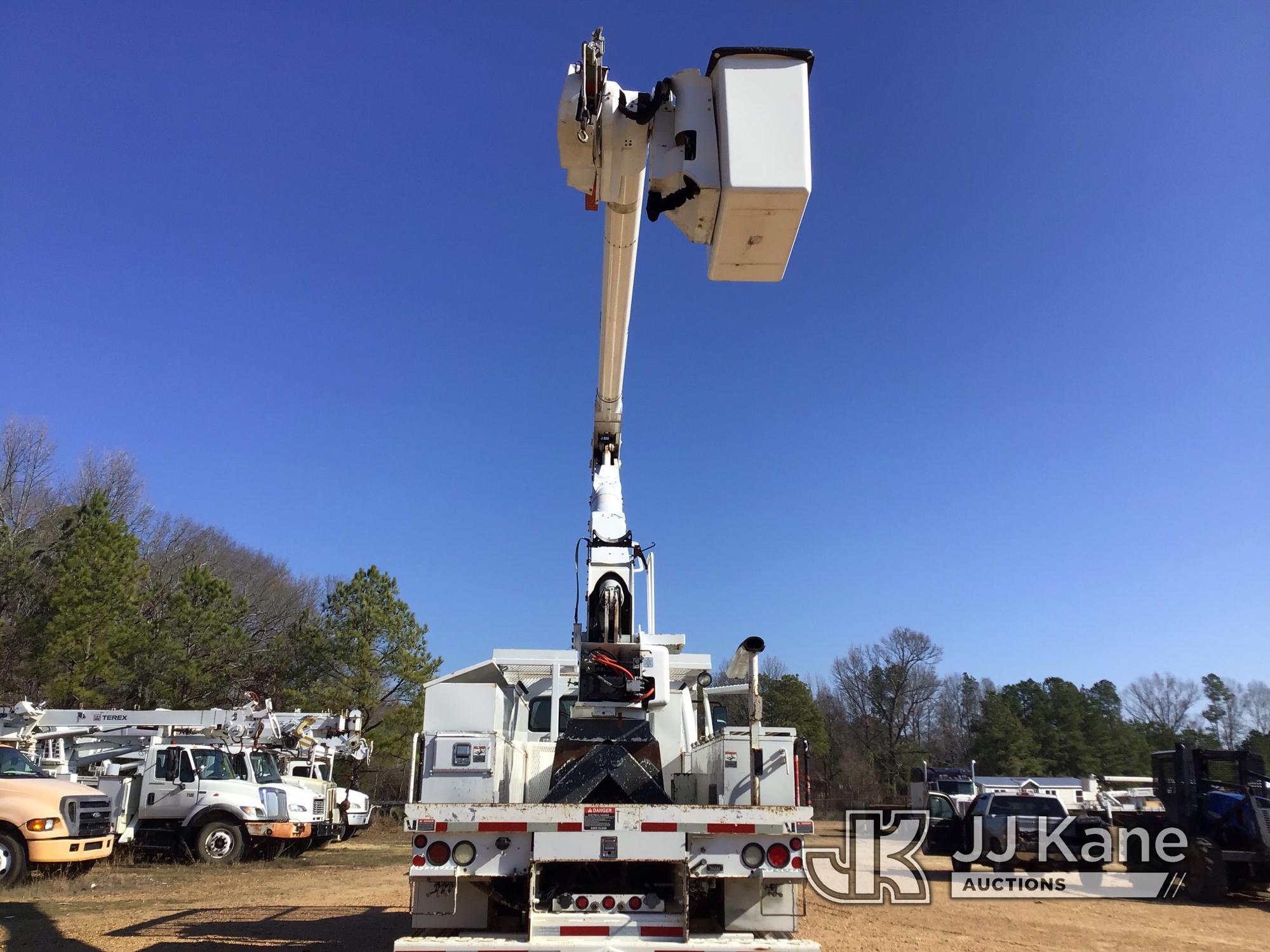 (Byram, MS) Altec AA755-MH, Material Handling Bucket Truck rear mounted on 2014 Freightliner M2 106
